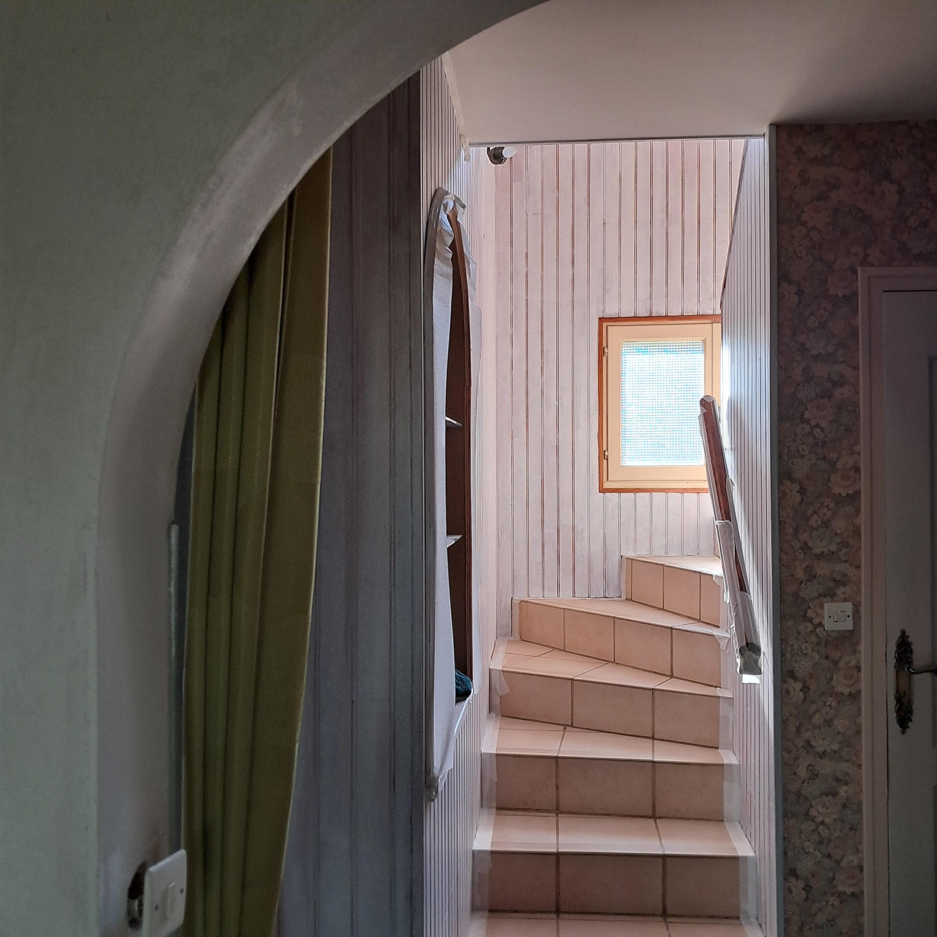 Déco hall et escalier à Rieux